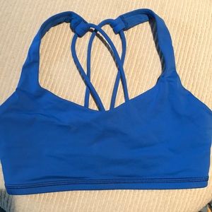 Blue Lululemon Sports Bra
